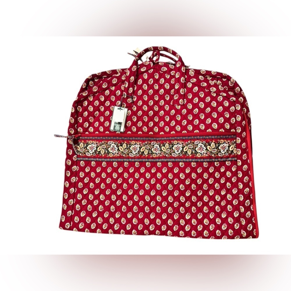Vera Bradley Garment Bag Red Leaf